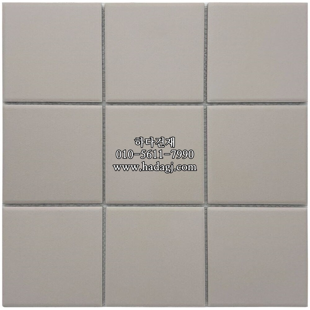 정각 모자이크타일 97x97x6T 크레용 논슬립 / 하다건재