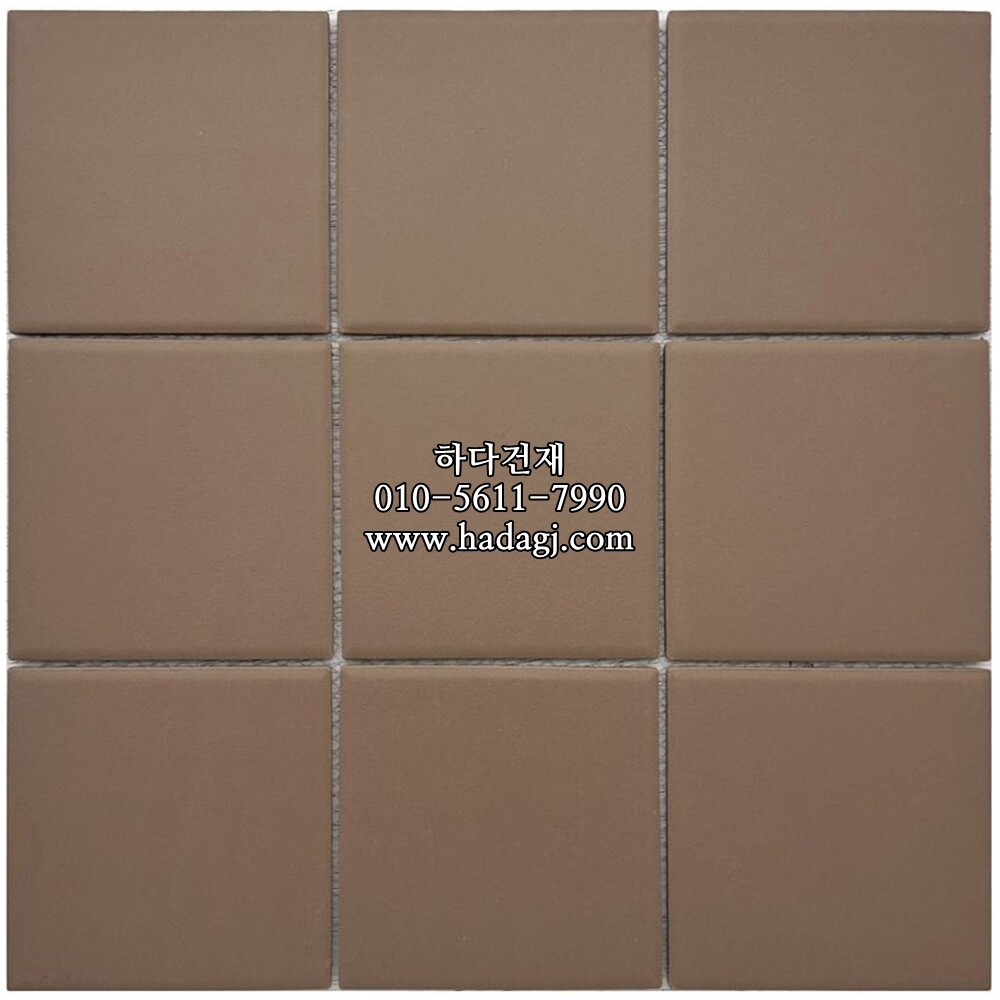 정각 모자이크타일 97x97x6T 피넛 논슬립