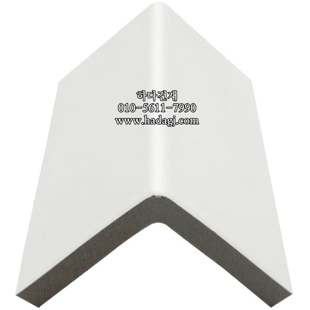 정각 모자이크타일 코너 97x97x6T 화이트 무광 / 하다건재