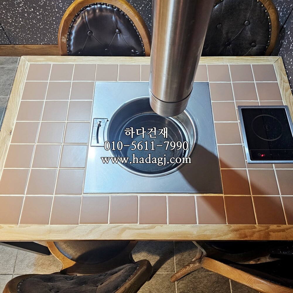 정각 모자이크타일 97x97x6T 피넛 무광 / 하다건재