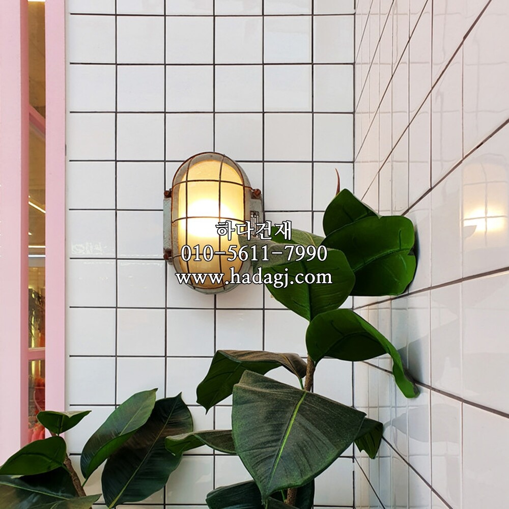 정각 모자이크타일 97x97x6T 화이트 유광 / 하다건재