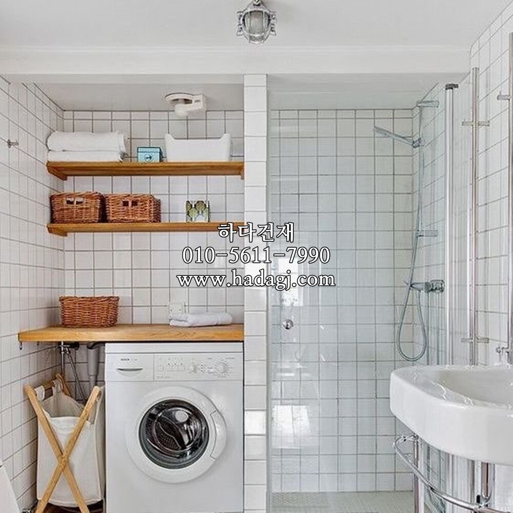 정각 모자이크타일 97x97x6T 화이트 유광 / 하다건재