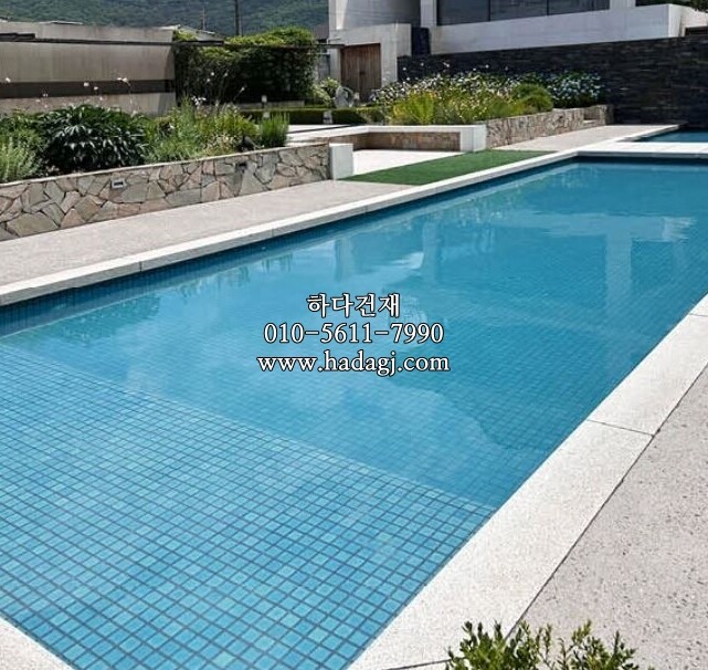 정각 모자이크타일 48x48x6T 티파니 유광 / 하다건재