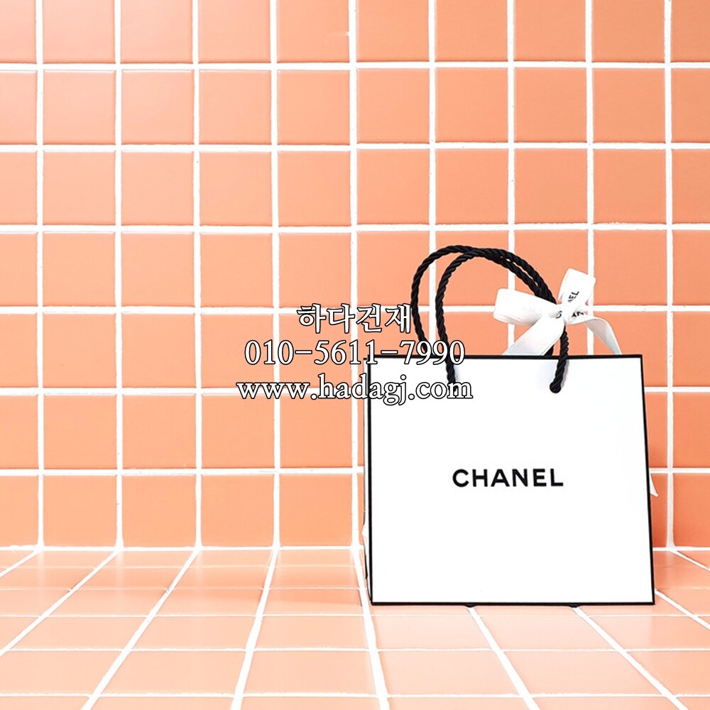 정각 모자이크타일 48x48x6T 오렌지핑크 무광 / 하다건재