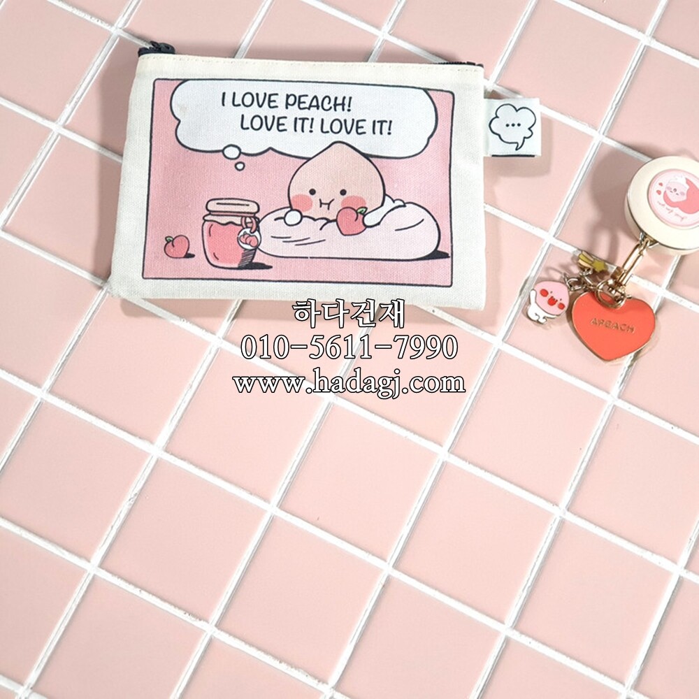 정각 모자이크타일 48x48x6T 라이트핑크 무광 / 하다건재