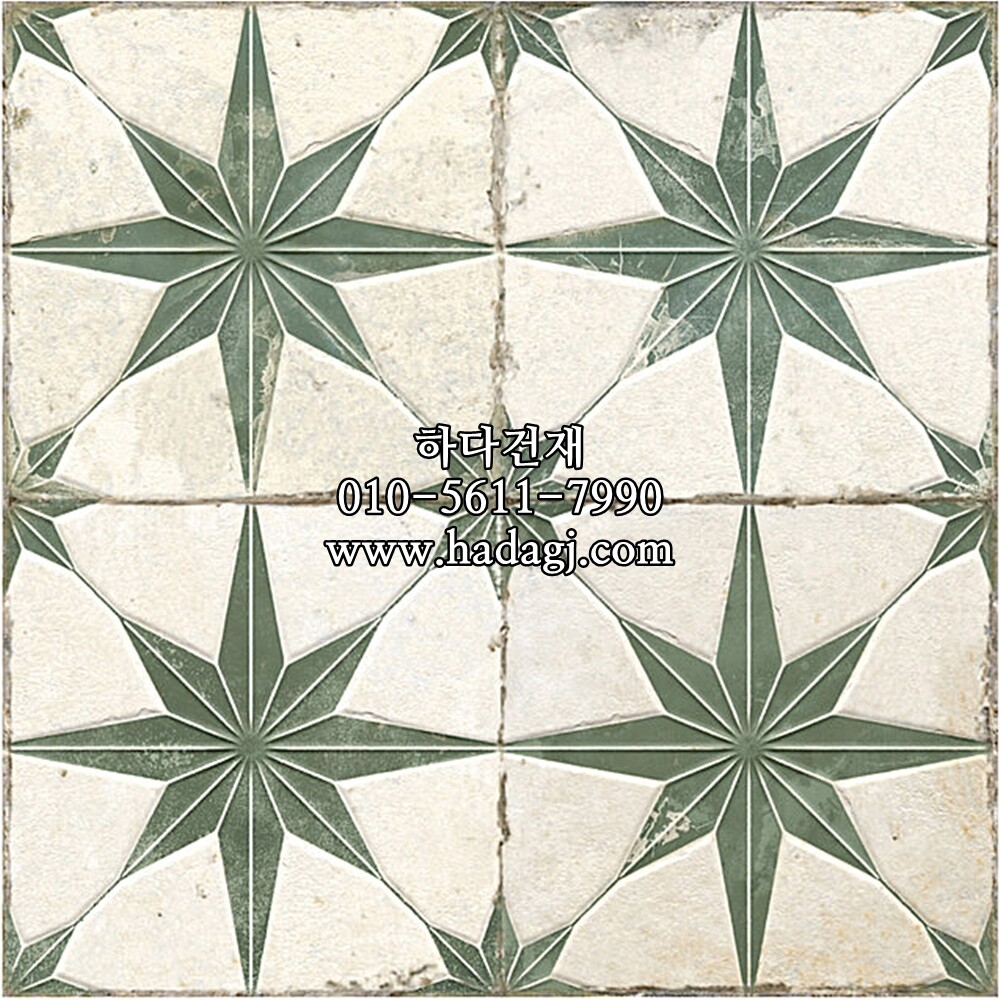 패턴 세라믹타일 FS STAR SAGE LT 450x450X9.5T / 하다건재 스페인타일