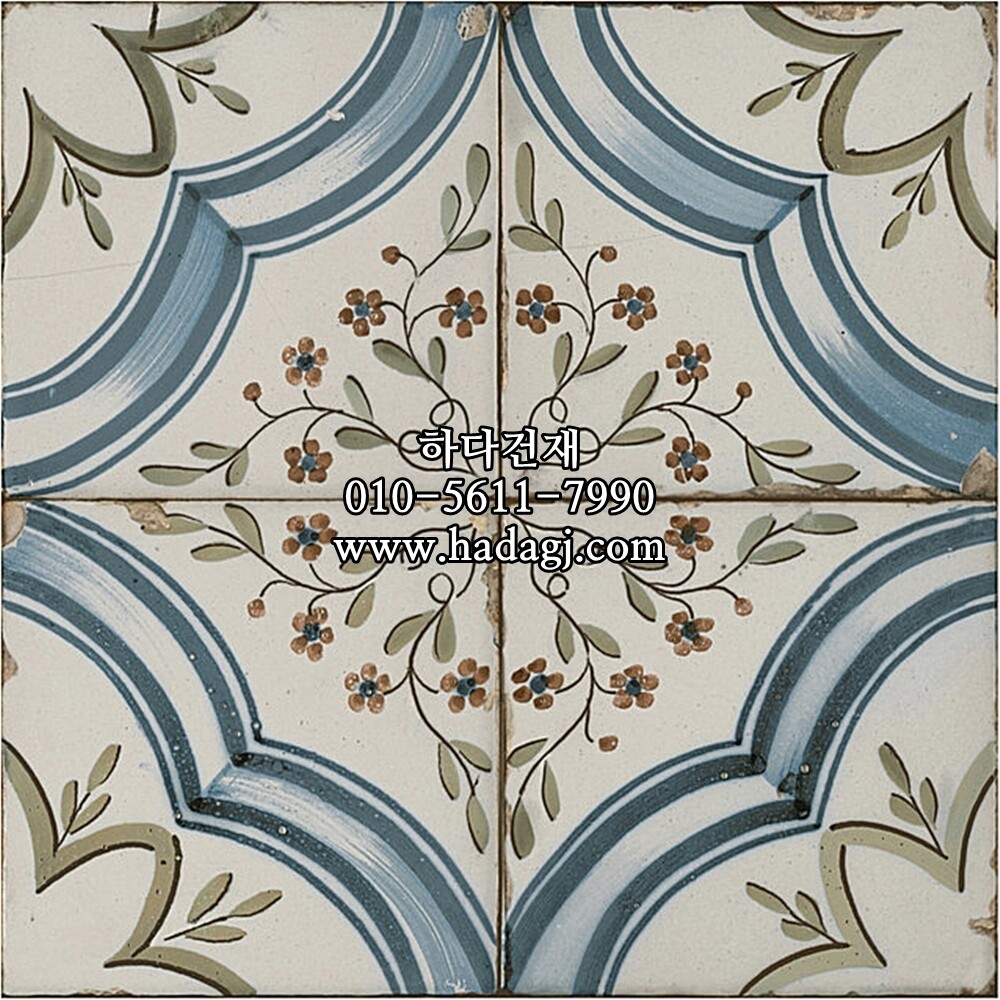 패턴 세라믹타일 FS NIJAR 450x450X9.5T / 하다건재 스페인타일