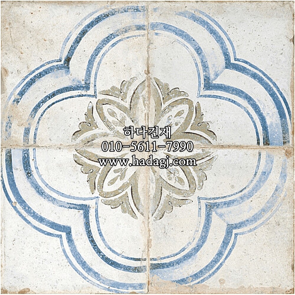 패턴 세라믹타일 FS ROOTS NO.1 450x450X9.5T / 하다건재 스페인타일