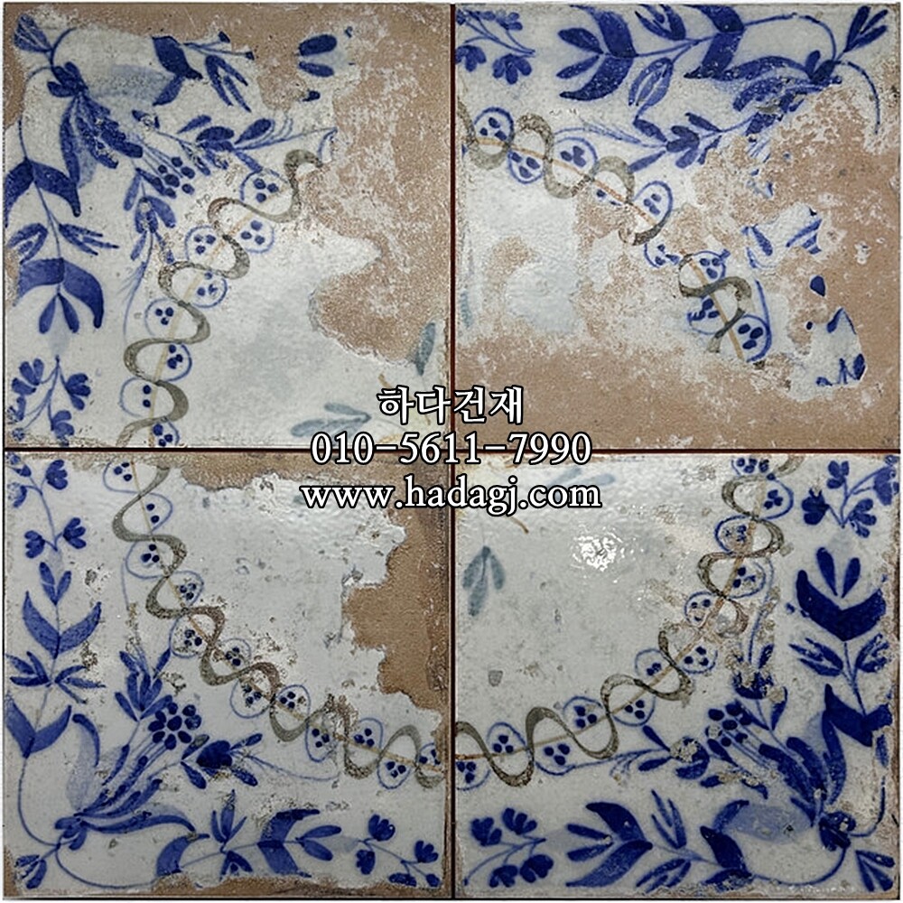 패턴 세라믹타일 FS HERITAGE ORNATE LT 450x450X9.5T / 하다건재