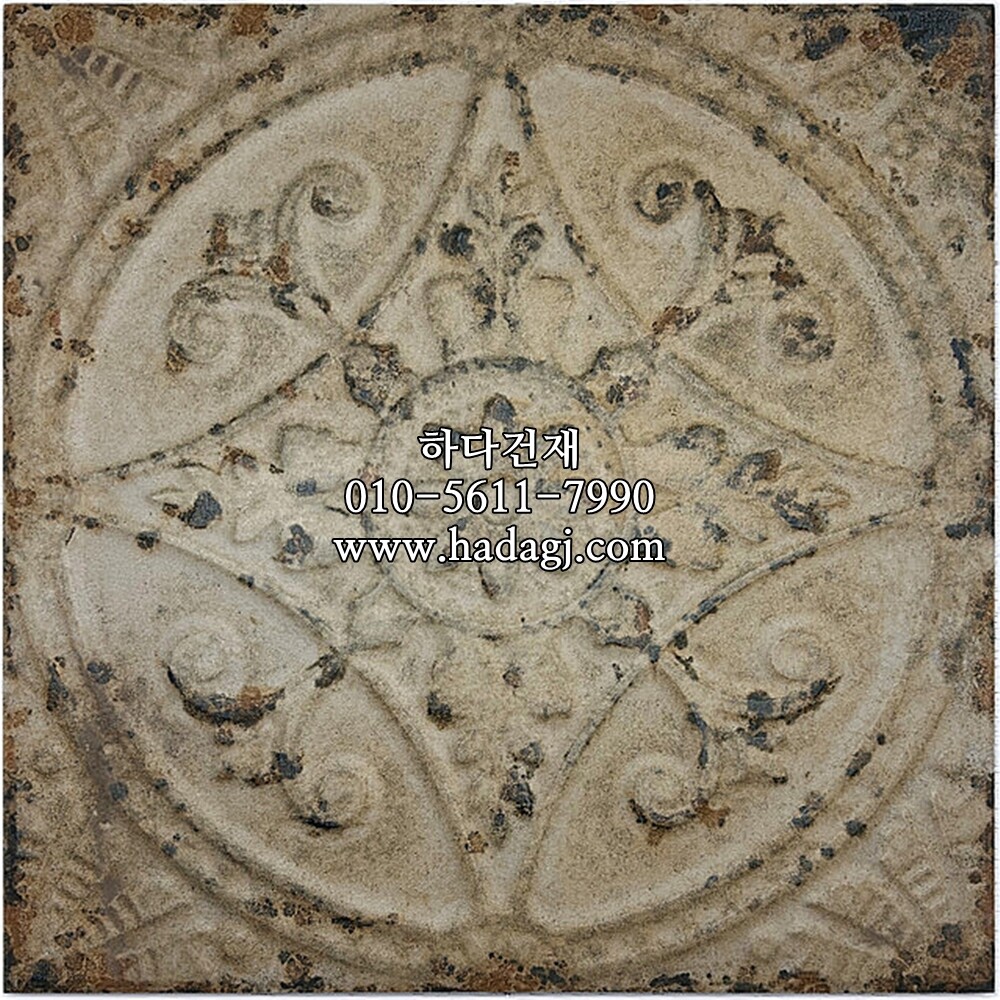 패턴 세라믹타일 FS SAJA B 330x330X9.5T / 하다건재 스페인타일