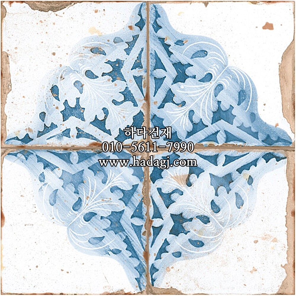 패턴 세라믹타일 FS ARTISAN DECOR-A 330x330X9.5T / 하다건재 스페인타일