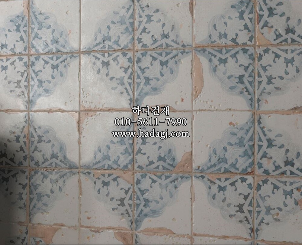 패턴 세라믹타일 FS ARTISAN DECOR-A 330x330X9.5T / 하다건재 스페인타일