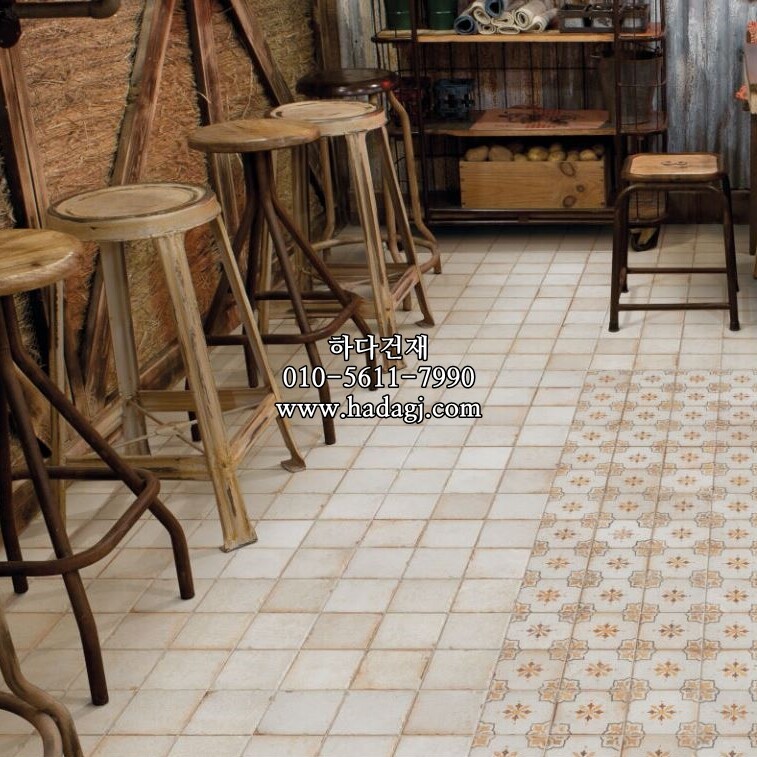 패턴 세라믹타일 FS MIRAMBEL-B 330x330X9.5T / 하다건재 스페인타일