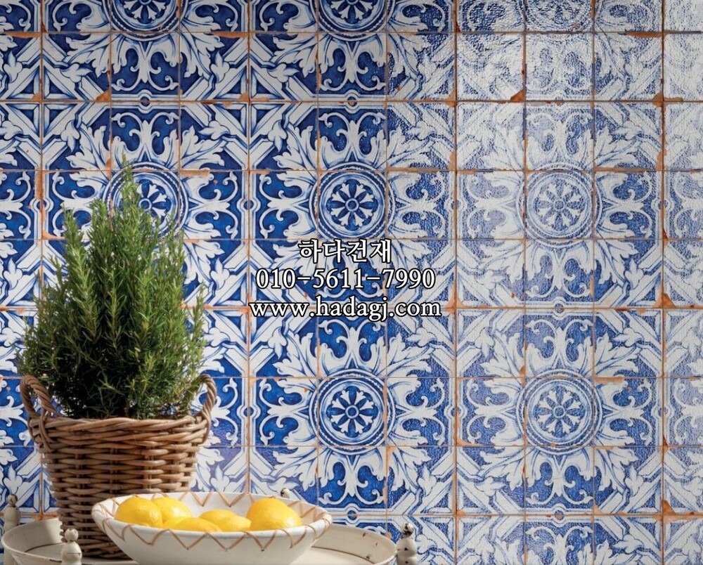 패턴 세라믹타일 FS MINORI LT 330x330X9.5T / 하다건재 스페인타일