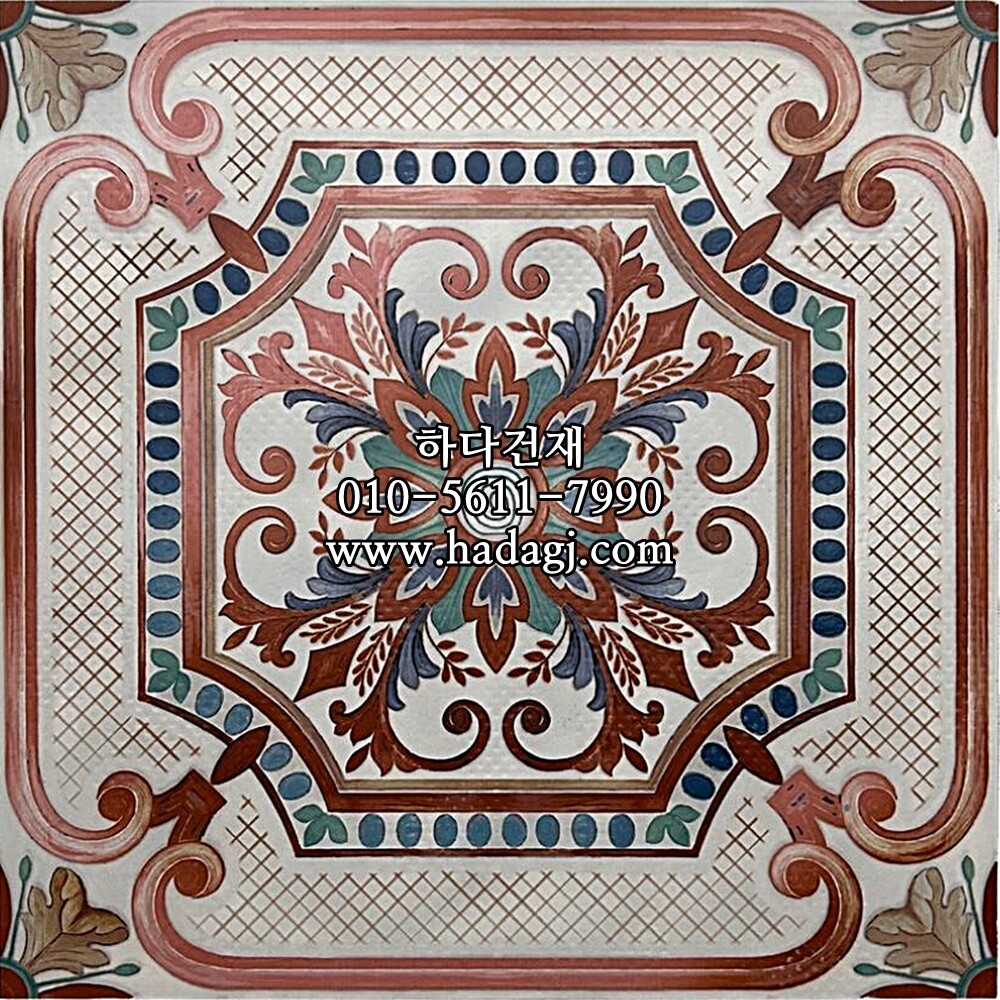 패턴 도기질타일 K-EHRICO ART 300x300 / 하다건재