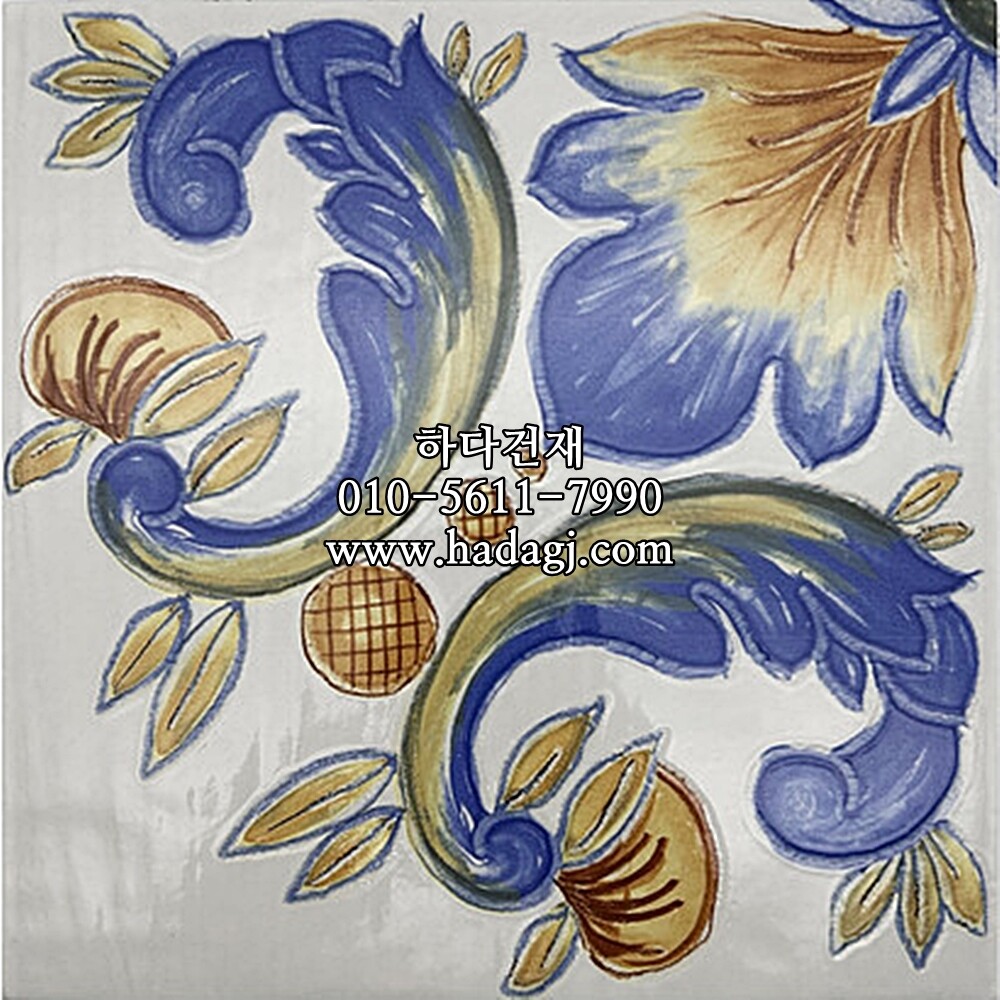 패턴 자기질타일 CAPRI GIALLO(S2201) 220x220x9T / 하다건재 이태리타일