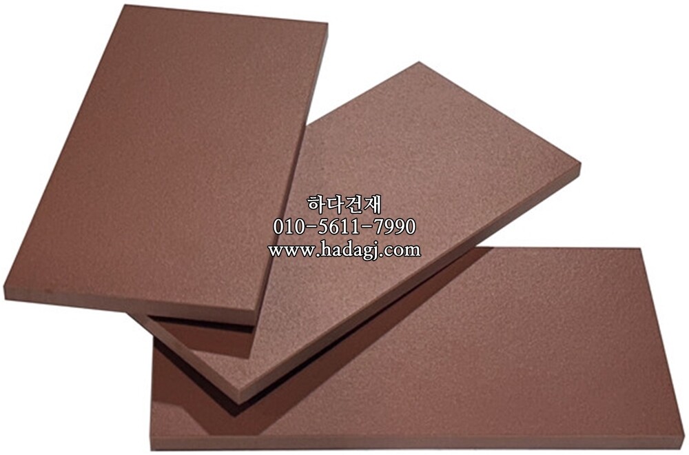 테라코타타일 97x200x8.5T 로즈 / 하다건재