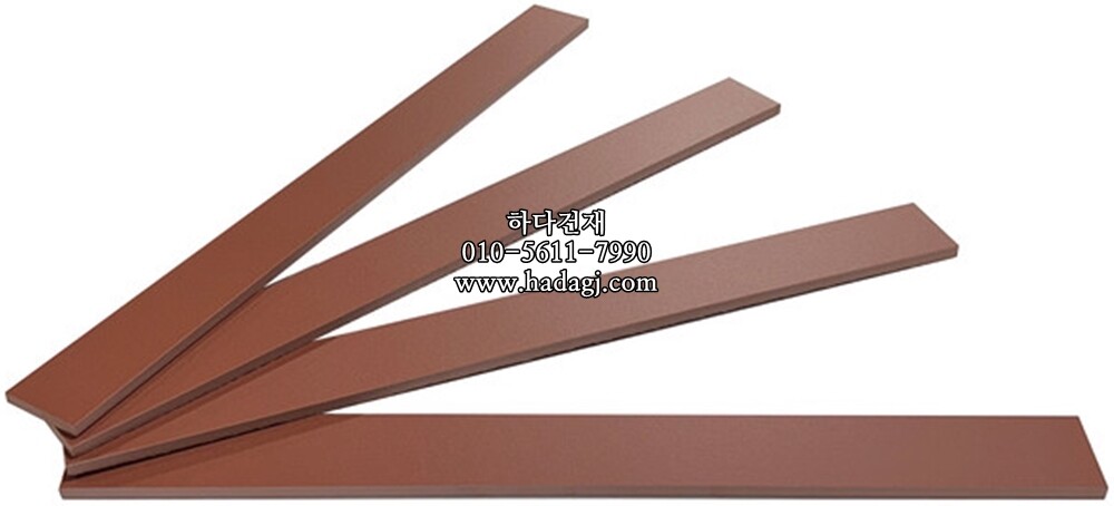 테라코타타일 57x600x9T 로즈 / 하다건재