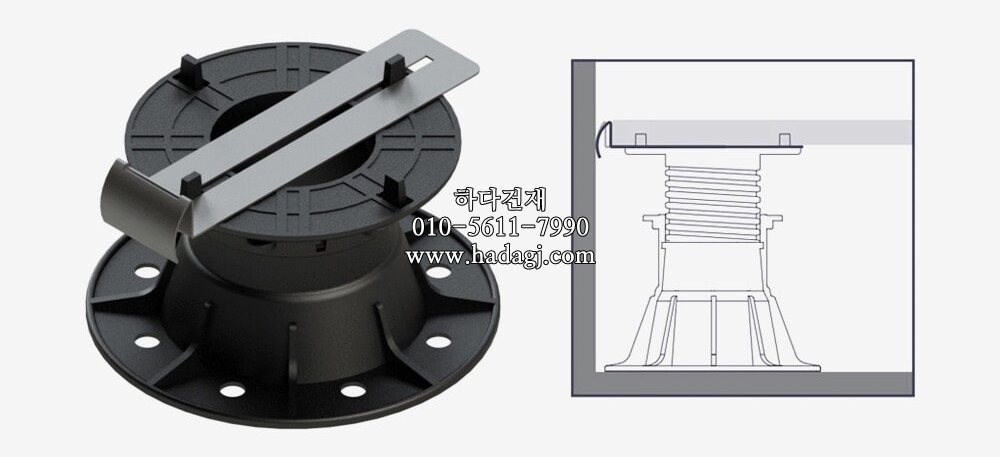 페이그란 벽면클립 10MM PEYGRAN PERIMETER DILATORㅣ페데스탈