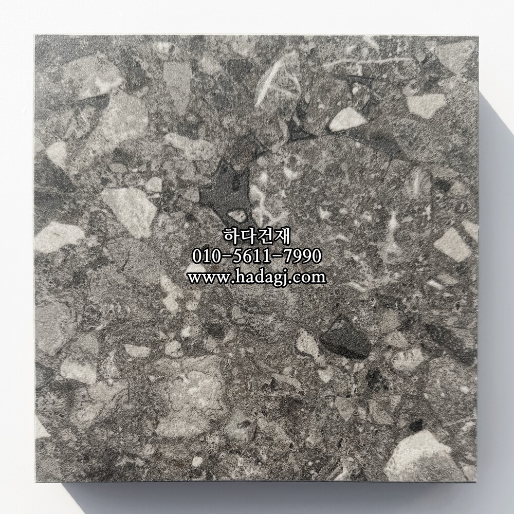 세라믹데크 체포스톤 600x600x20T 다크그레이 CEPPO STONE 페데스탈타일 / 하다건재