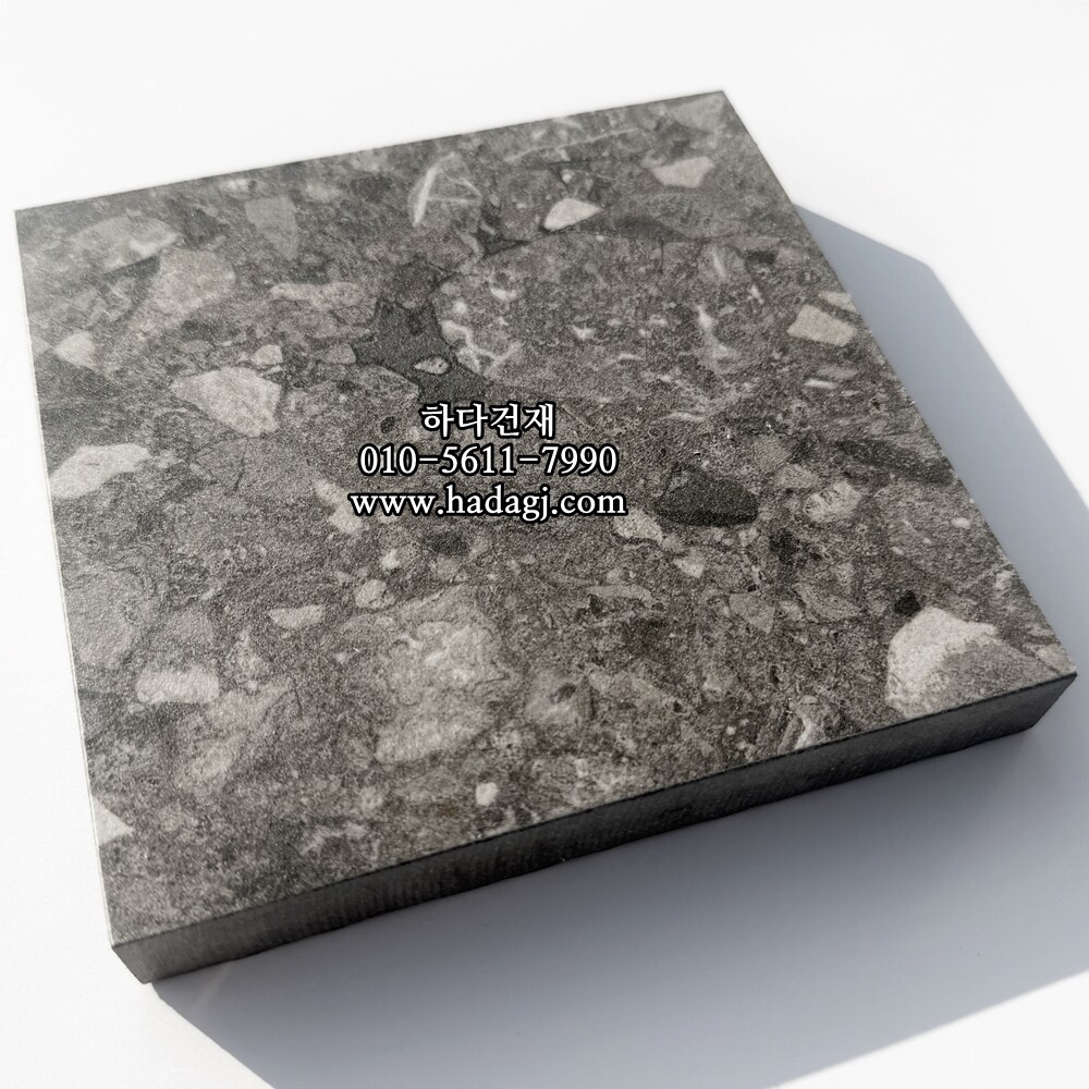 세라믹데크 체포스톤 600x600x20T 다크그레이 CEPPO STONE 페데스탈타일 / 하다건재