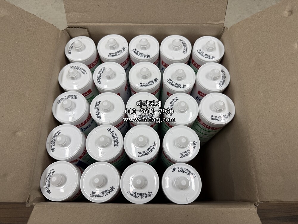 쌍곰 퍼펙트씰 실리콘 살란트 300ml 1박스25개입 / 하다건재