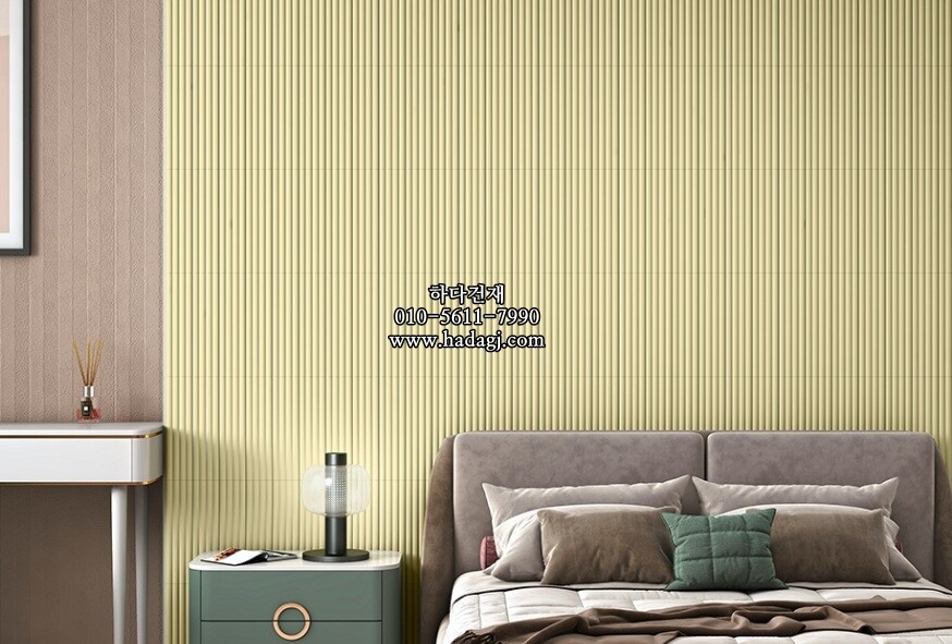 인도타일 75x300x10T 옐로우 무광 도기질 세라믹타일 / 하다건재