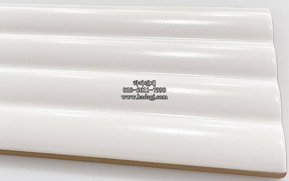 인도타일 75x300x10T 화이트 무광 도기질 세라믹타일 / 하다건재