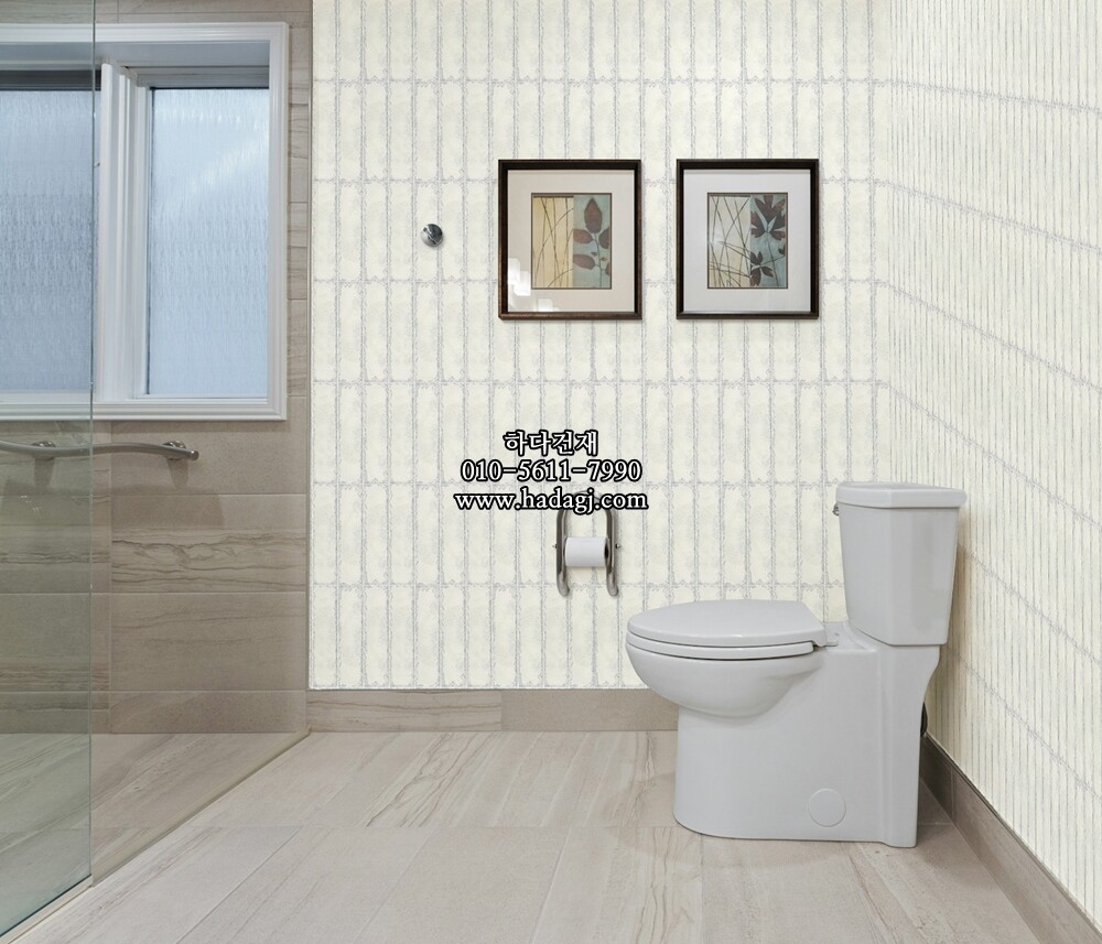 자기질타일 60x240x7.5T 빈티지화이트 유광 세라믹타일 / 하다건재