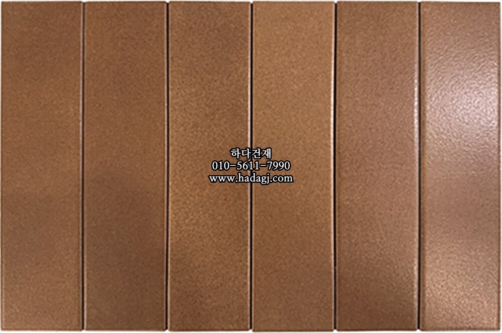 자기질타일 60x240x9T VR테라코타 무광 세라믹타일 / 하다건재