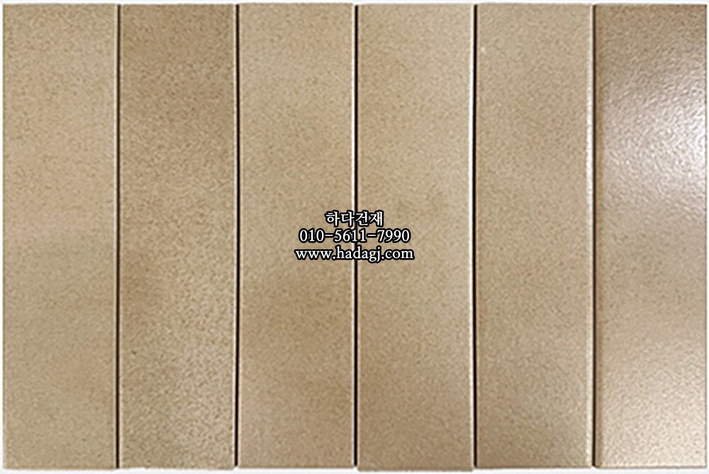자기질타일 60x240x9T VR베이지 무광 세라믹타일 / 하다건재