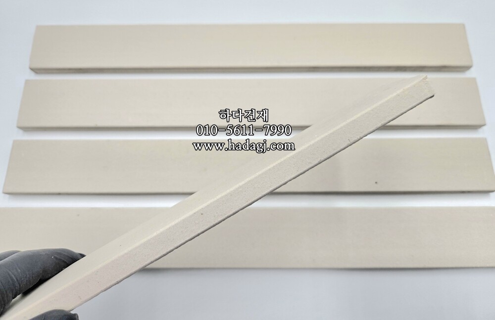 테라코타 점토롱타일 440x50x12T 화이트아이보리 / 하다건재