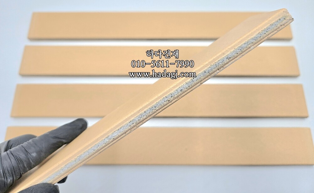 테라코타 점토롱타일 440x50x12T 애프리콧 / 하다건재