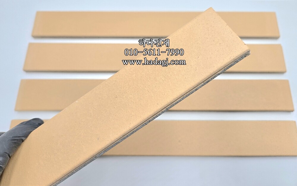 테라코타 점토롱타일 440x50x12T 애프리콧 / 하다건재