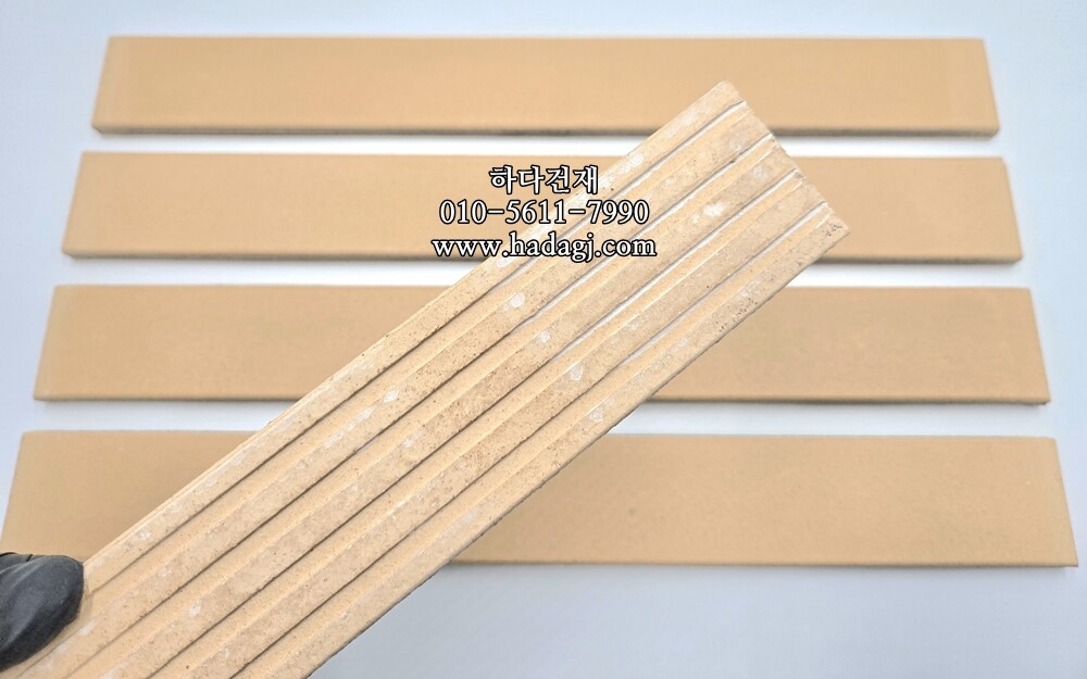 테라코타 점토롱타일 440x50x12T 애프리콧 / 하다건재