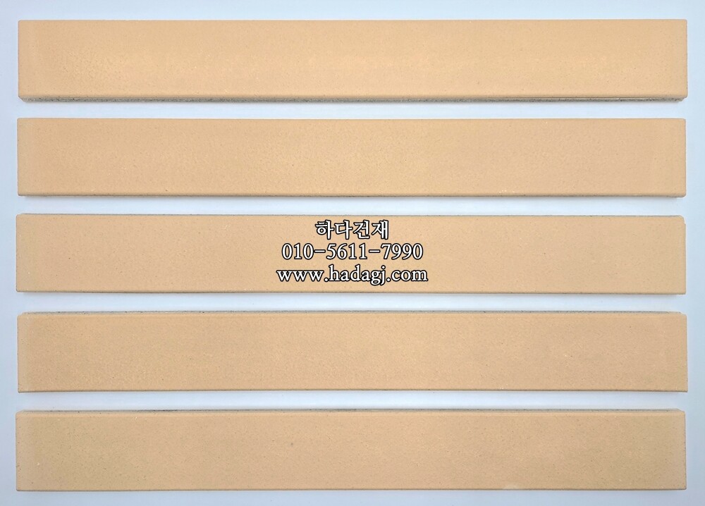 테라코타 점토롱타일 440x50x12T 애프리콧 / 하다건재