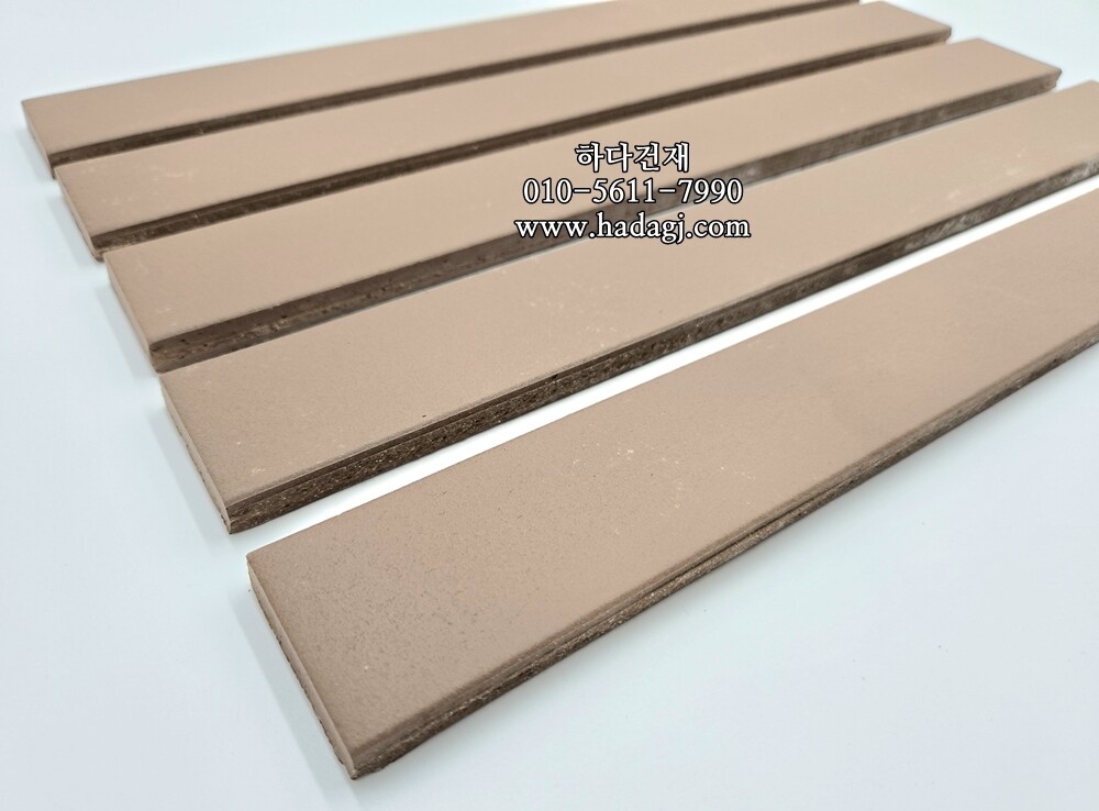 테라코타 점토롱타일 440x50x12T 브라운 / 하다건재