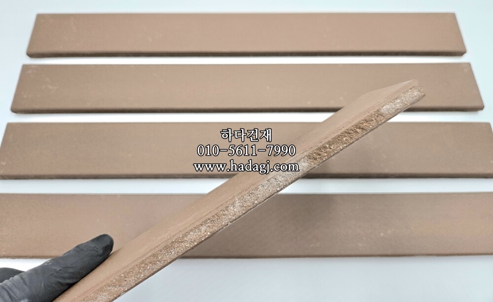 테라코타 점토롱타일 440x50x12T 브라운 / 하다건재