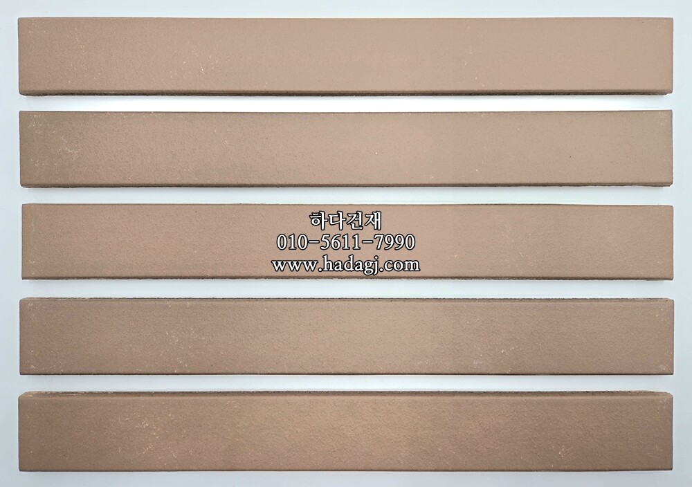 테라코타 점토롱타일 440x50x12T 브라운 / 하다건재