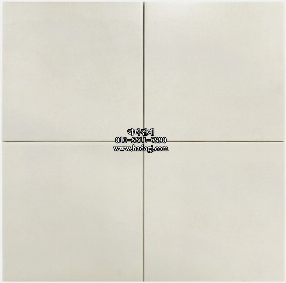 자기질타일 200x200x9T 화이트 무광 정사각 / 하다건재