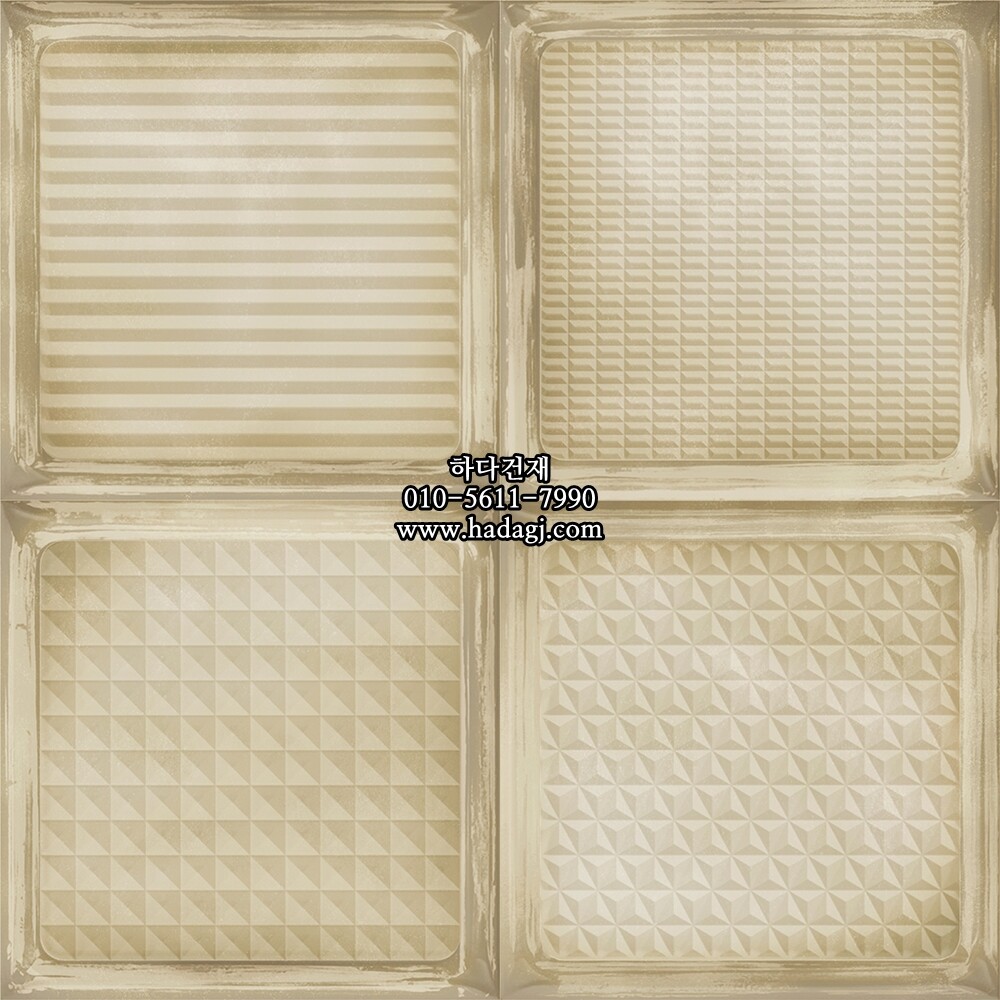 인도타일 200x200x8T 베이지 데코 도기질 세라믹타일 iceage / 하다건재