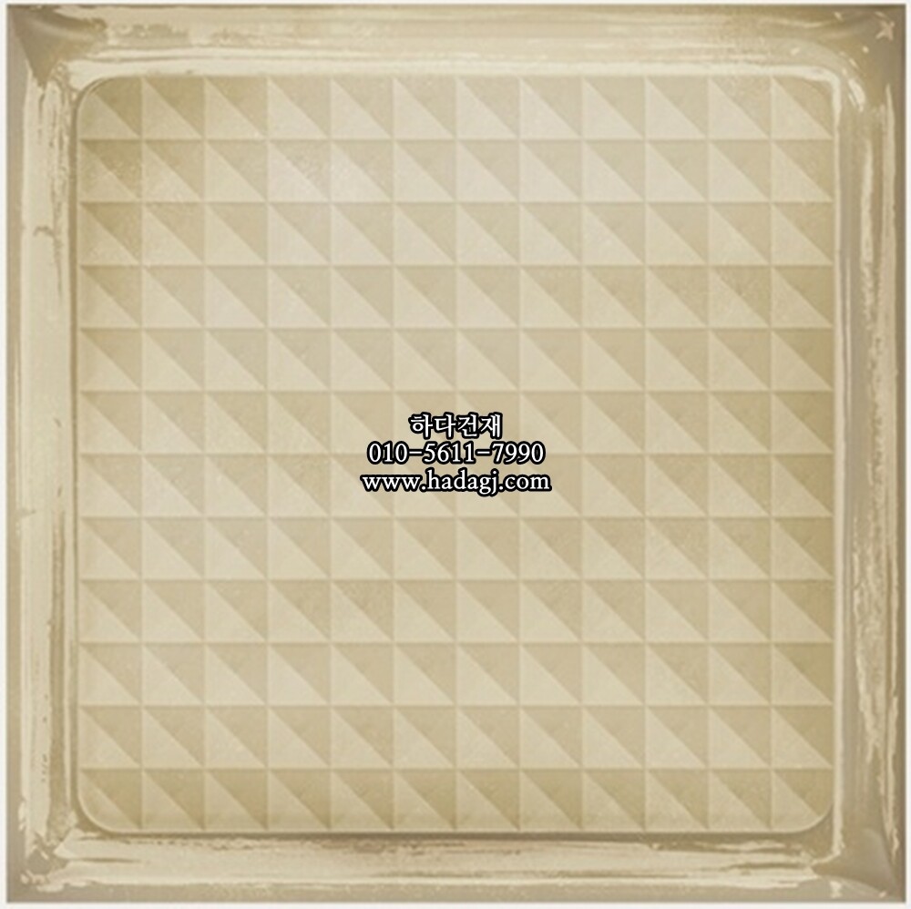 인도타일 200x200x8T 베이지 데코 도기질 세라믹타일 iceage / 하다건재