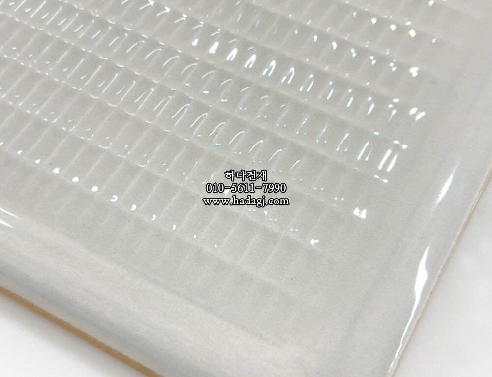 인도타일 200x200x8T 화이트 데코 도기질 세라믹타일 iceage / 하다건재