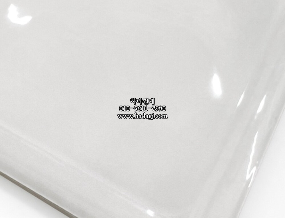 인도타일 200x200x8T 화이트 도기질 세라믹타일 iceage / 하다건재
