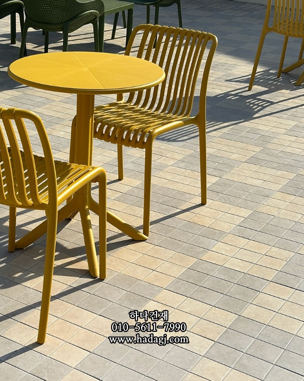 패턴 정사각 모자이크타일 97x97x6T 문아이보리 무광 자기질타일 MOON IVORY / 하다건재