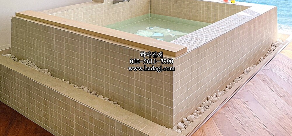 정사각 모자이크타일 48x48x6T 루나 베이지 무광 자기질타일 LUNA BEIGE / 하다건재