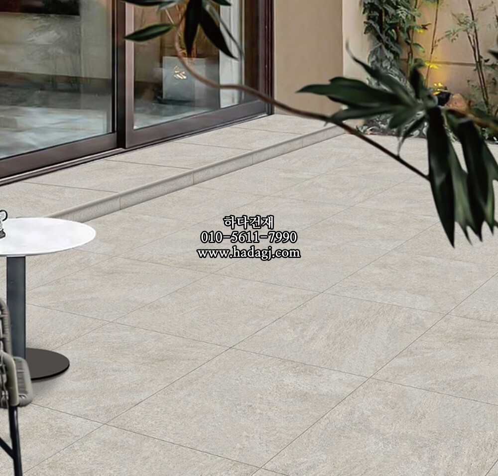 페데스탈타일 슬레이트 스타리버 600x600x20T 600x1200x20T 타우페 포세린타일 / 하다건재