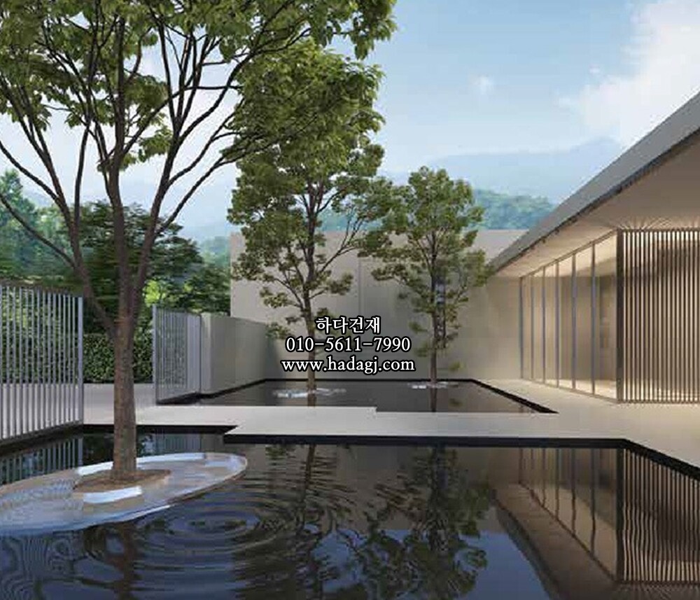 페데스탈타일 그라나이트 미러블랙 (거울연못) 600x600x20T 포세린타일 / 하다건재