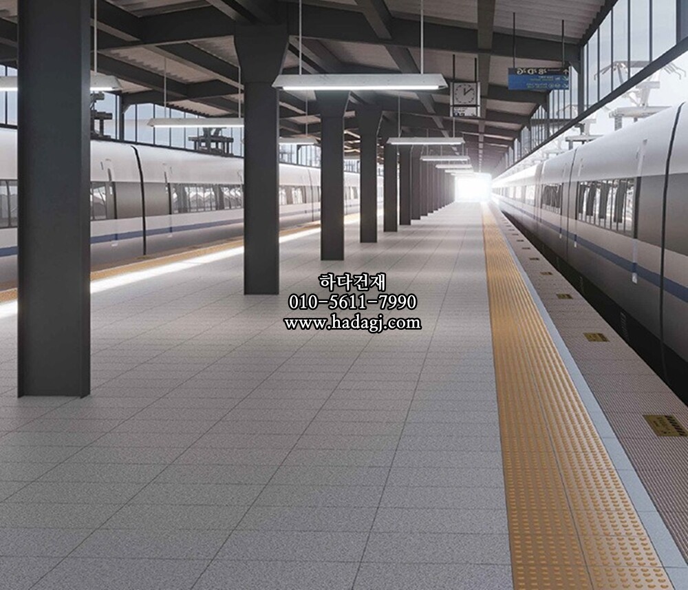 페데스탈타일 그라나이트 세서미 라이트그레이 (고흥석) 600x600x20T 포세린타일 / 하다건재