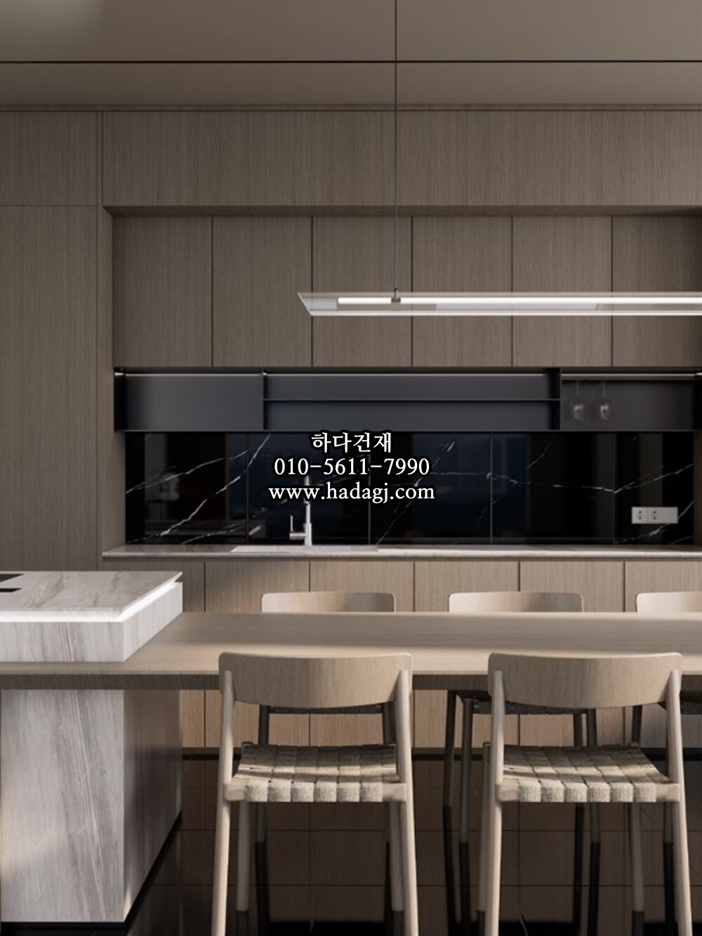 600x600 폴리싱타일 네로마르퀴나 블랙 GP6556 / 하다건재